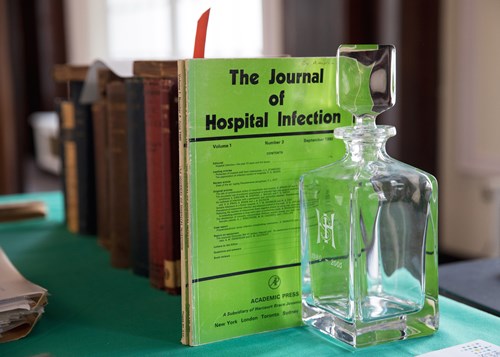 Old journal of hospital infection